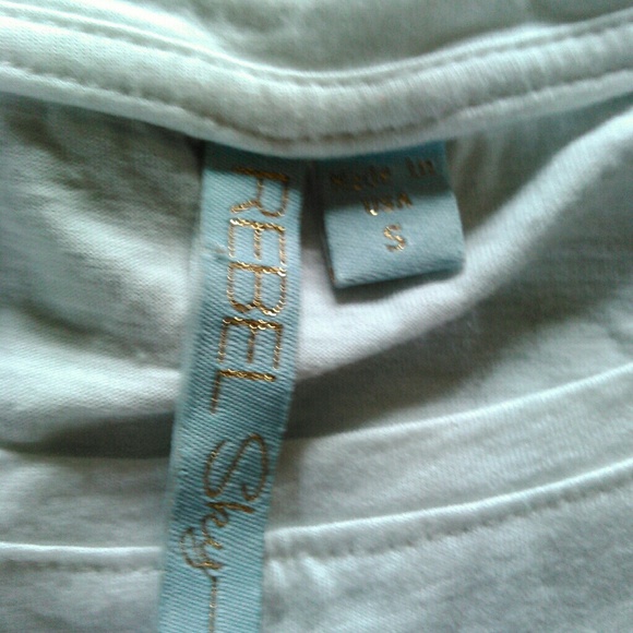 Size S sleeveless white top with gold stars - Picture 3 of 7